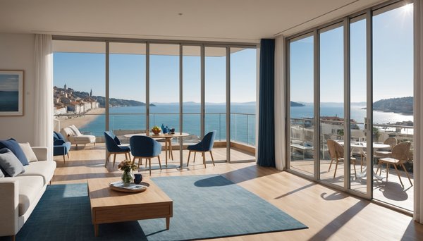 Appartements à vendre à saint-jean-de-luz : vue mer et centre historique